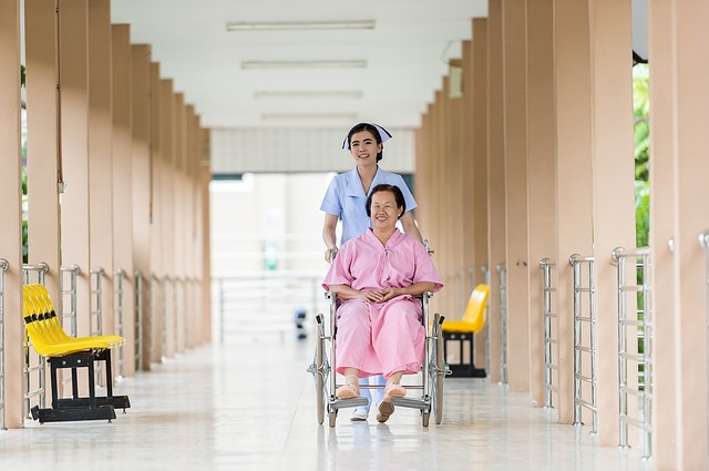 scene from a retirement home